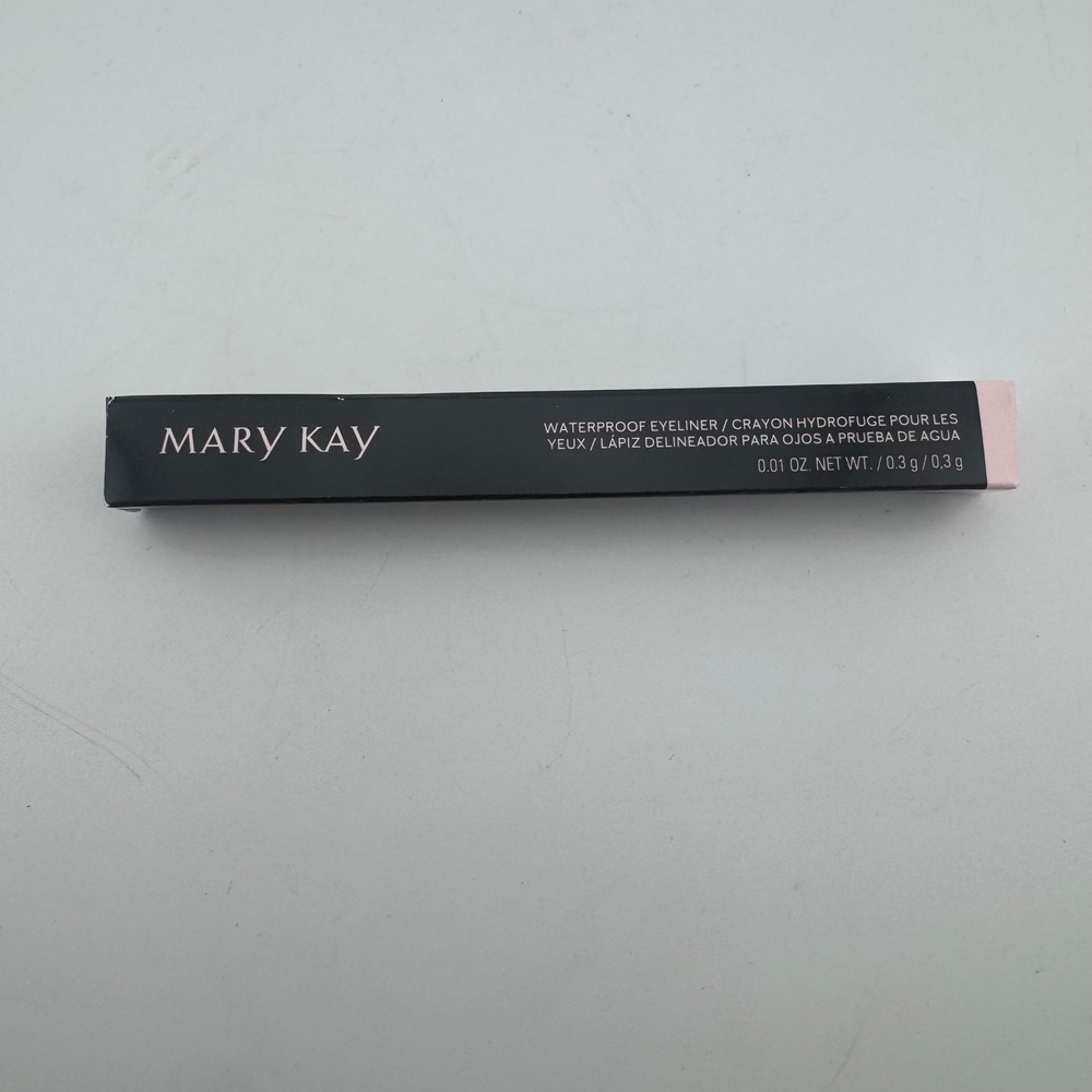 Mary Kay Waterproof Eyeliner 0.01oz "Steely" Metallic Grey Retractable Pencil